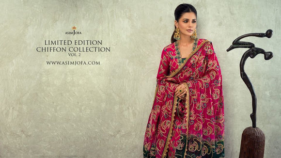 ASIM JOFA LIMITED EDITION CHIFFON COLLECTION VOL.2