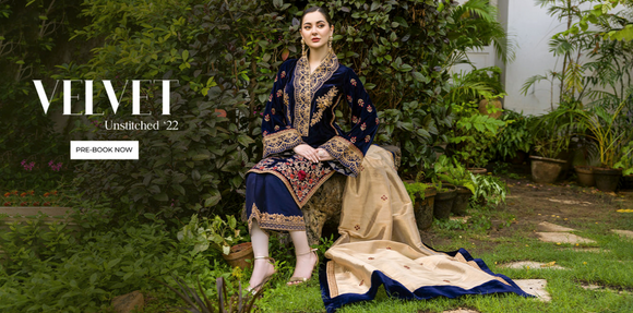 ZAINAB CHOTTANI VELVET COLLECTION